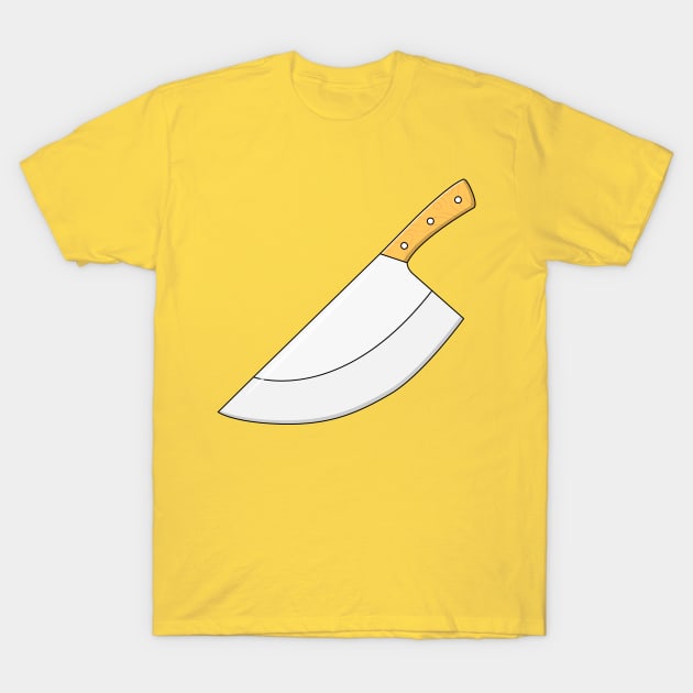 Butcher Knife T-Shirt by KH Studio